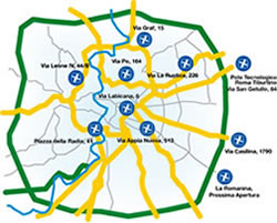 Cartina Provincia Roma