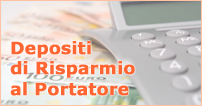 Depositi di Risparmio al Portatore